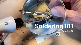 Soldering 101 Soldering tips and tricks - soldering101 - REPAIRS101